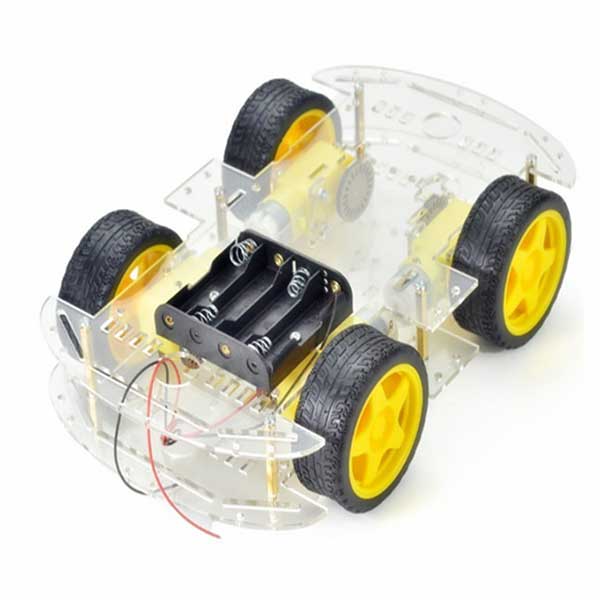 Four-Wheel-Smart-Car-Chassis-Kit-ZK-4WD Four-Wheel Smart Car Chassis Kit ZK-4WD