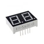 2 digits 7-Segment LED Display