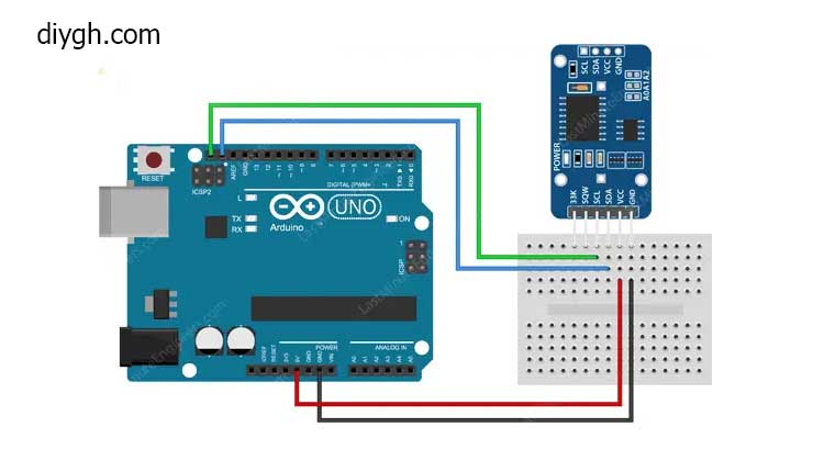 arduino and DS3231 RTC module