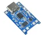 TP4056 lithium battery charger 18650 back